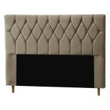 Cabeceira Box Casal Veludo Maskavo